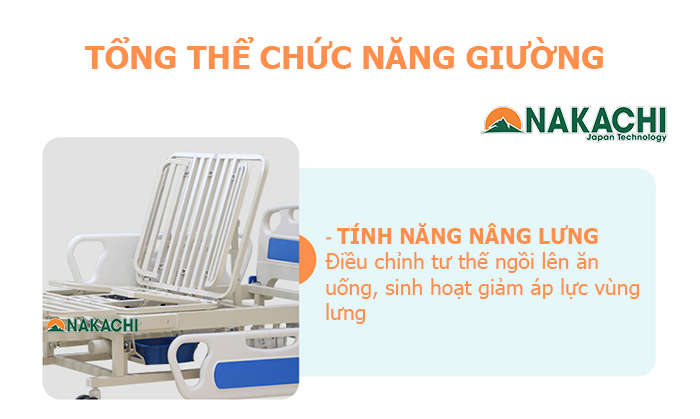 Giường Y Tế Đa Năng Điện Cơ Nakachi NC-04DC