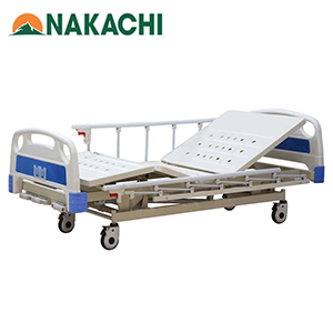 Giường Y Tế 3 Tay Quay Nâng Hạ Nakachi NC-03