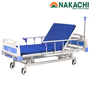 Giường Y Tế 3 Tay Quay Nâng Hạ Nakachi NC-03